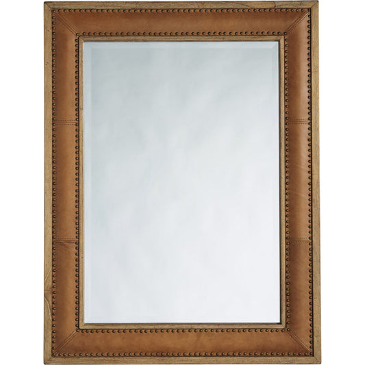 001 SR-836070 | Additional Silo | Dominica Leather Rectangular Mirror by Tommy Bahama Home. Made from unique in a transitional style.