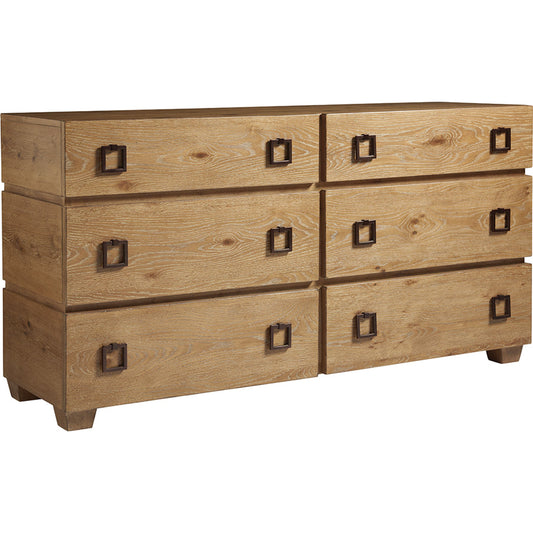 Armiston Double Dresser by Tommy Bahama Home. Made from unique in a rustic style.