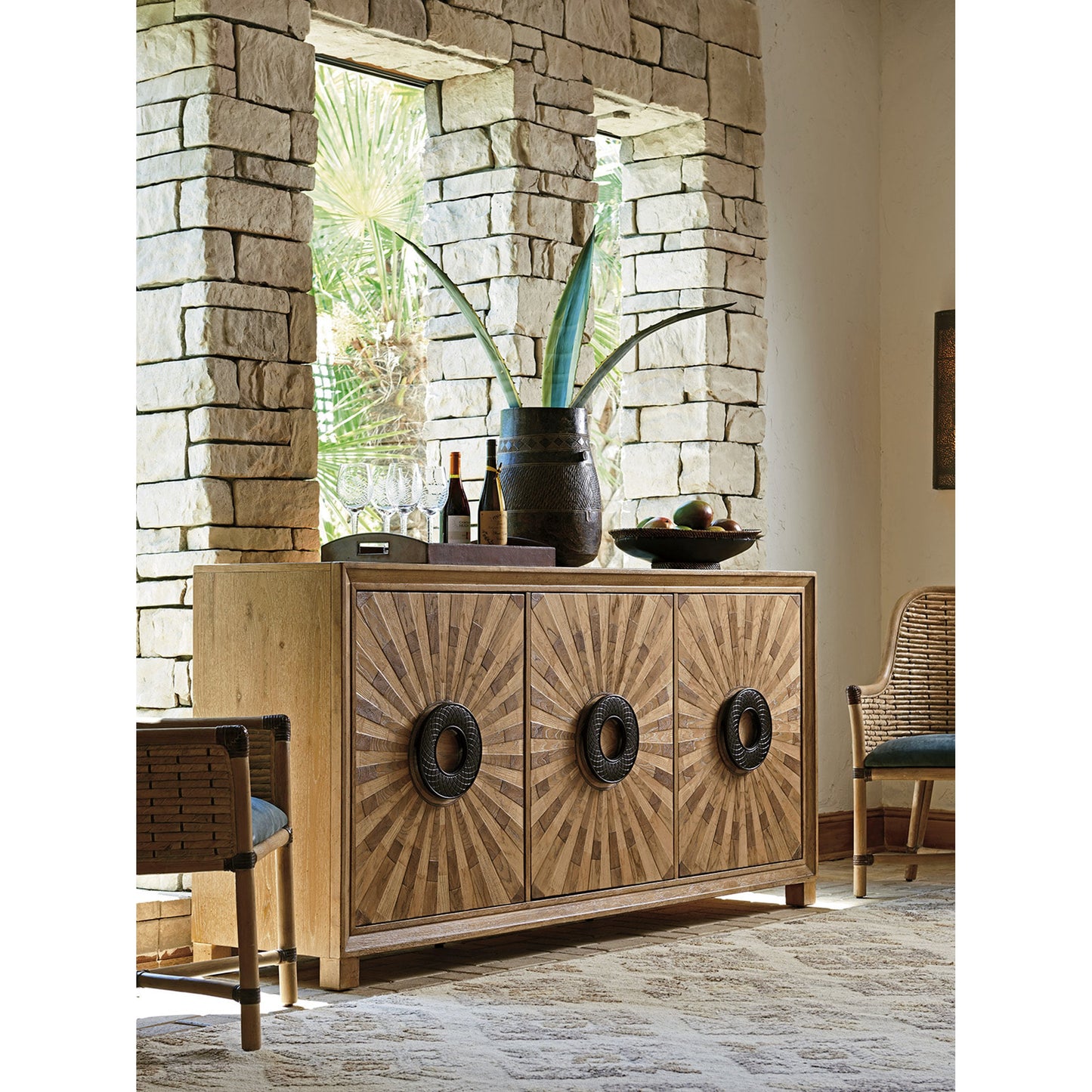 001 SR-836549 | Lifestyle | Viceroy Buffet by Tommy Bahama Home. Made from unique in a eclectic & global style.