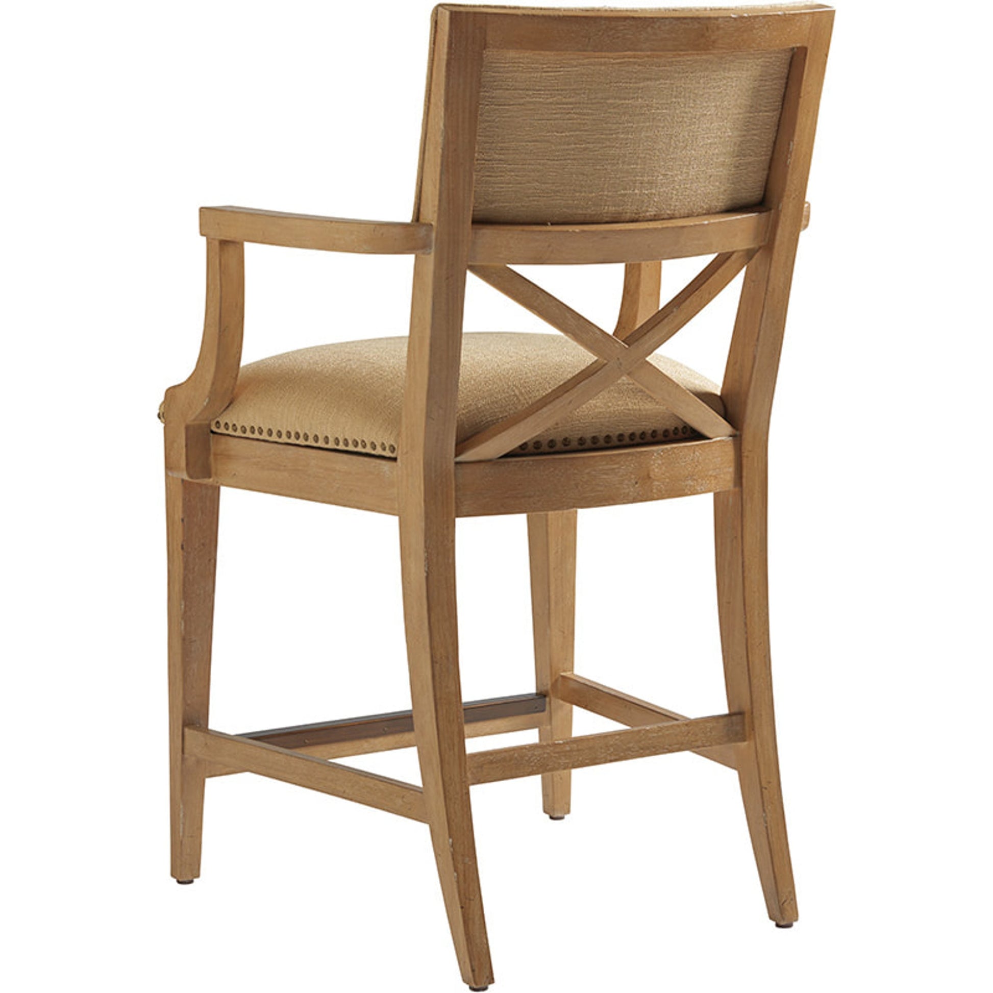 Sutherland Upholstered Counter Stool by Tommy Bahama Home. Made from unique in a coastal style.