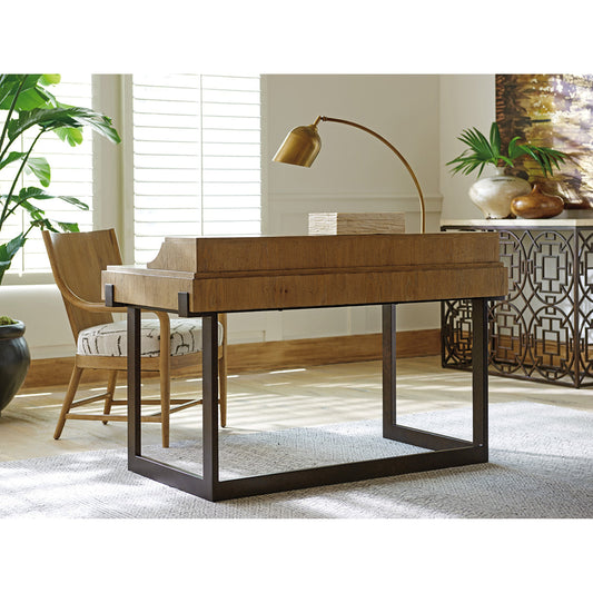 Kendelston Writing Desk by Tommy Bahama Home. Made from unique in a rustic style.