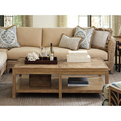 Ducane Rectangular Cocktail Table by Tommy Bahama Home. Made from unique in a coastal style.