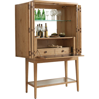 Cameroon Bar Cabinet by Tommy Bahama Home. Made from unique in a coastal style.