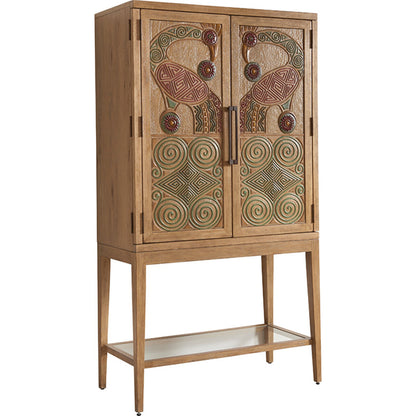 Cameroon Bar Cabinet by Tommy Bahama Home. Made from unique in a coastal style.