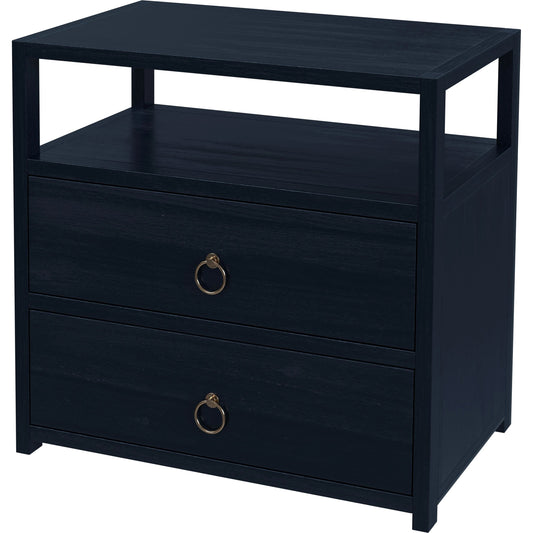 Lark Nightstand by Butler Specialty Company. Made from acacia wood, mdf, acacia veneer in a modern style.