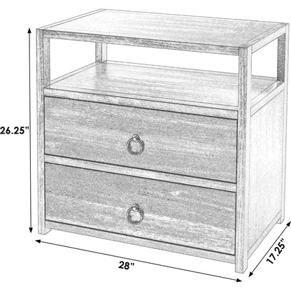 Lark 2-Drawer Nightstand by Butler Specialty Company. Made from unique in a modern style.