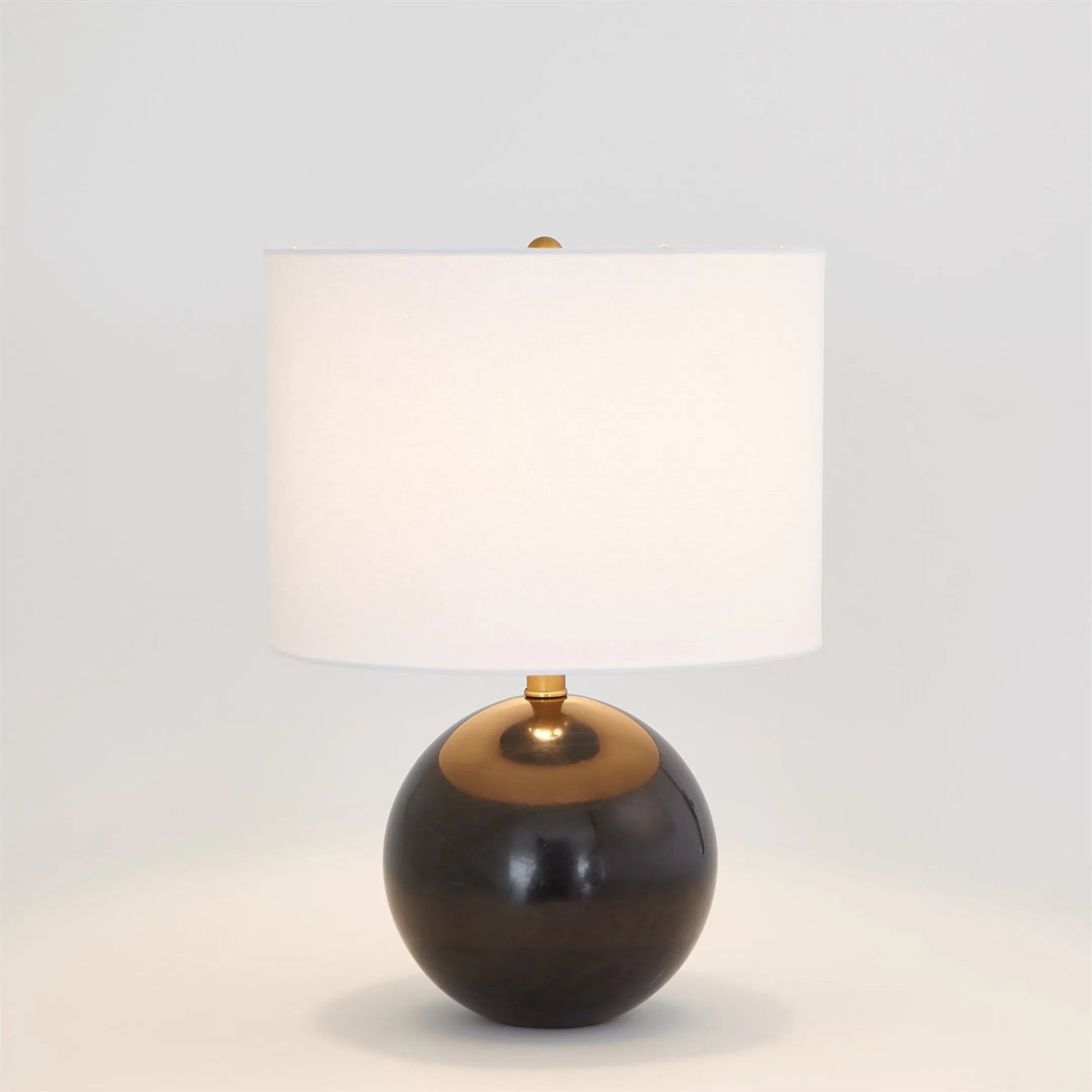 Marble Sphere Lamp by Global Views. Made from marble in a modern style.