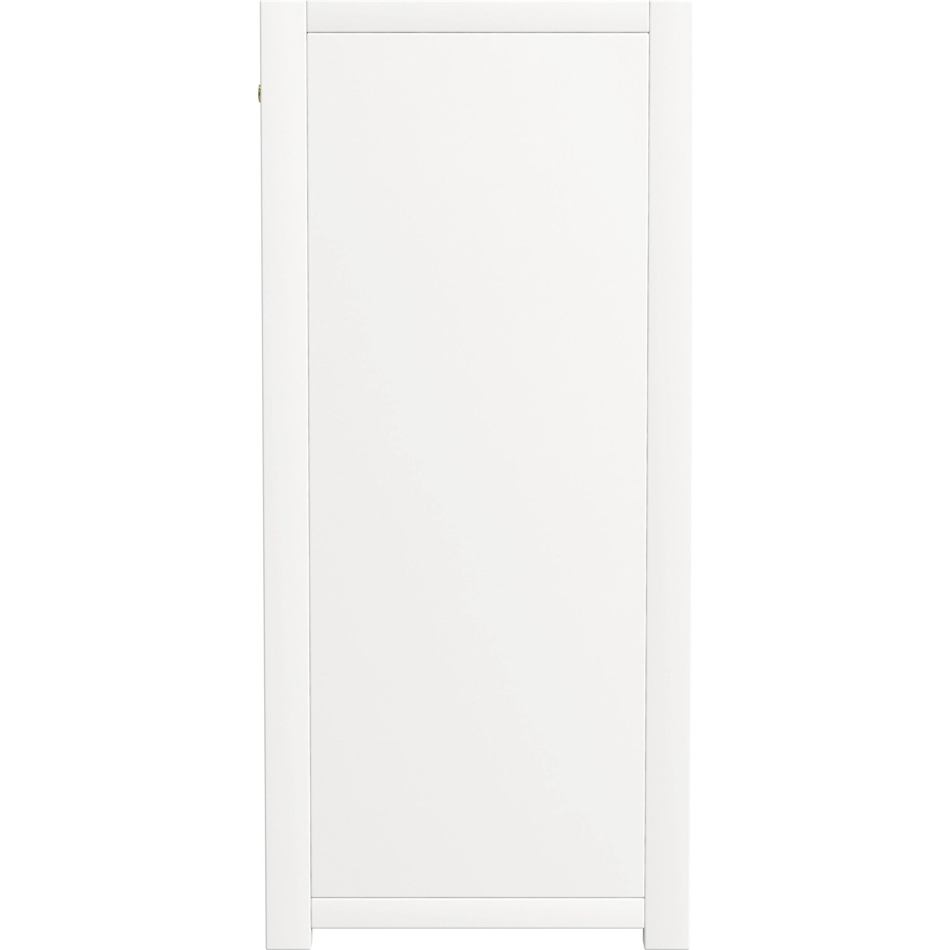 Lark 2 Door Cabinet with Storage by Butler Specialty Company in white and white. Made from mdf: 40%, acacia solids: 30%, acacia veneer: 30% in a modern style.