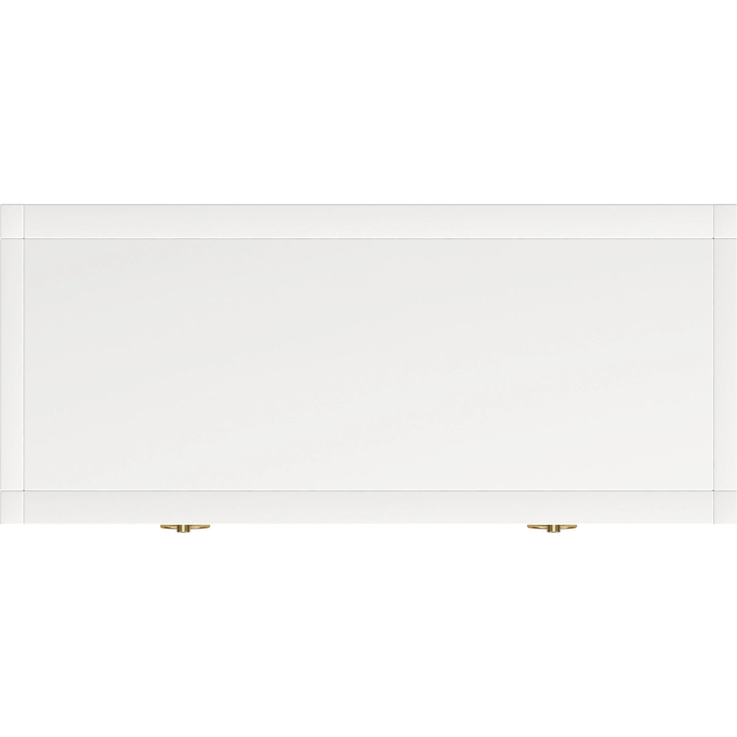 006 SI-2021969 | Closeup | Lark 2 Door Cabinet with Storage by Butler Specialty Company in white and white. Made from mdf: 40%, acacia solids: 30%, acacia veneer: 30% in a modern style.