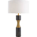 Marble Cinch Lamp by Global Views. Made from marble, brass in a transitional style.