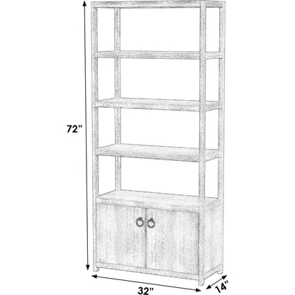 Lark 4-Tier Etagere Bookcase by Butler Specialty Company. Made from unique in a modern style.