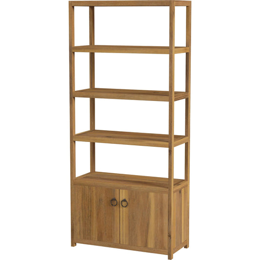 Lark Etagere Bookcase by Butler Specialty Company in natural. Made from pine solids, pine veneers, engineered wood in a unique style.
