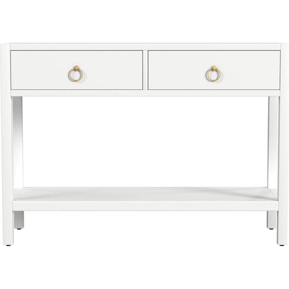 Lark 44" Console Table by Butler Specialty Company. Made from mdf: 55%, acacia solids: 45%, acacia veneers: 5% in a modern style.