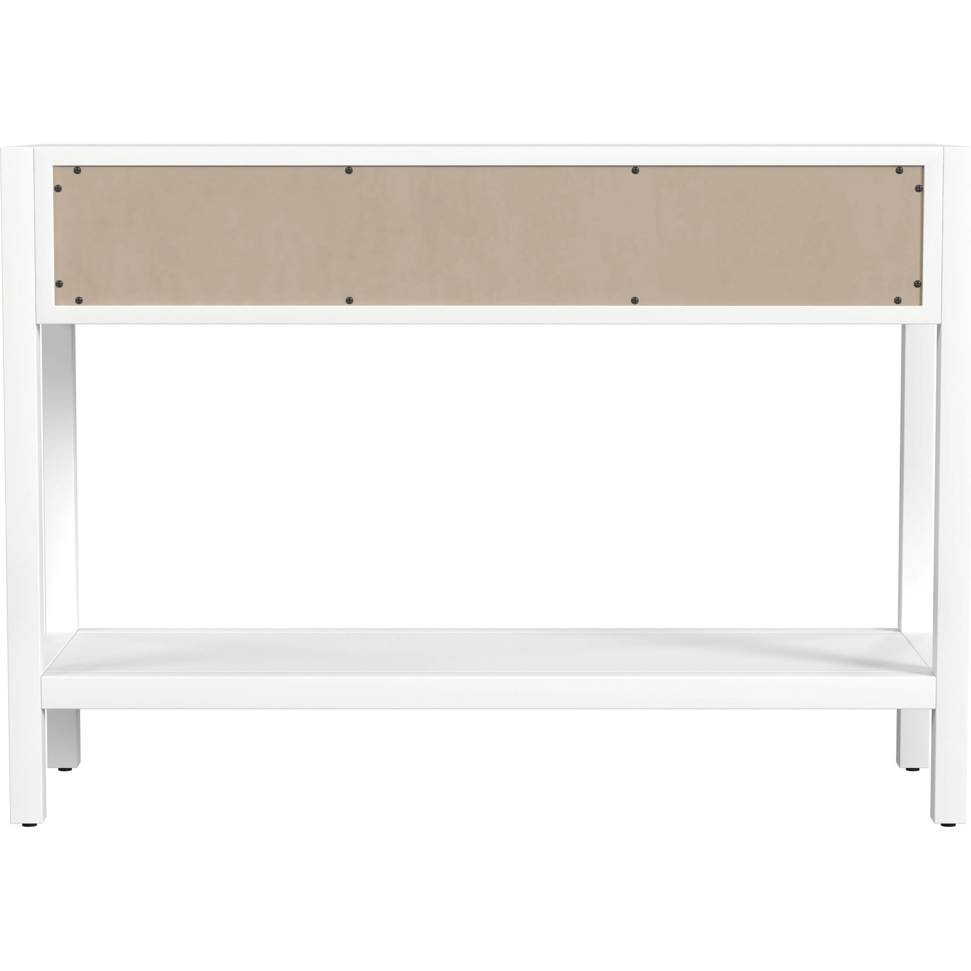 Lark 44" Console Table by Butler Specialty Company. Made from mdf: 55%, acacia solids: 45%, acacia veneers: 5% in a modern style.