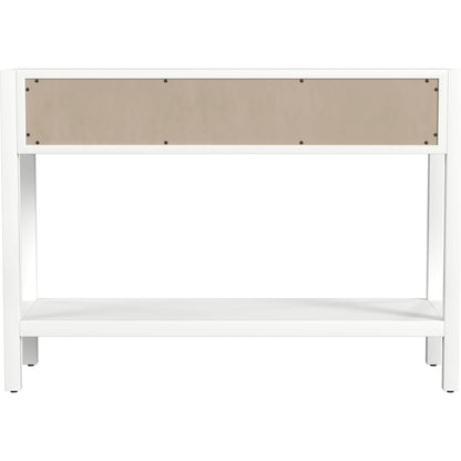 Lark 44" Console Table by Butler Specialty Company. Made from mdf: 55%, acacia solids: 45%, acacia veneers: 5% in a modern style.