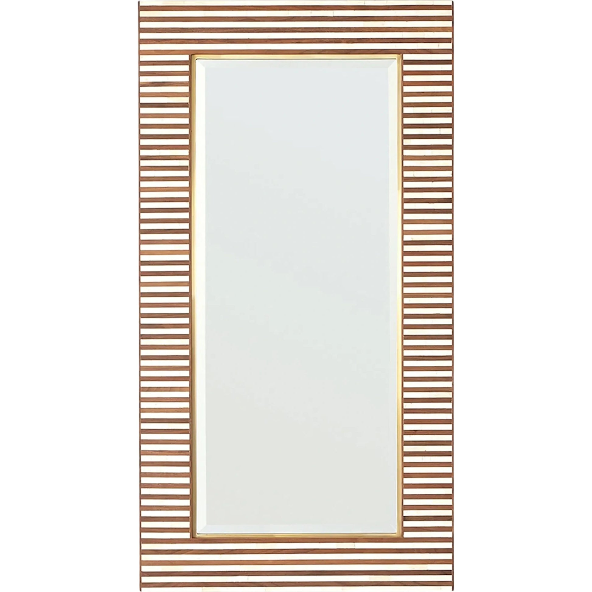 Sienna Mirror by Global Views in natural, bone and walnut. Made from unique in a eclectic & global style.