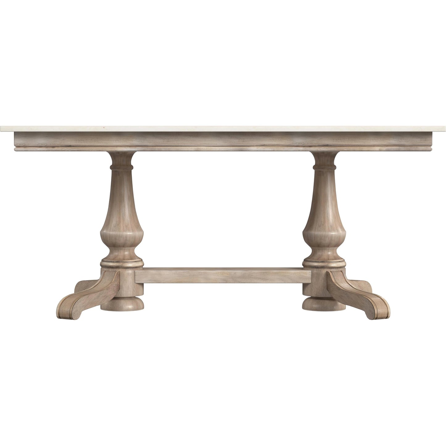 002 SI-2155841 | Primary Silo | Danielle Dining Table by Butler Specialty Company in sandalwood beige. Made from marble, mahogany wood, plywood in a traditional style.