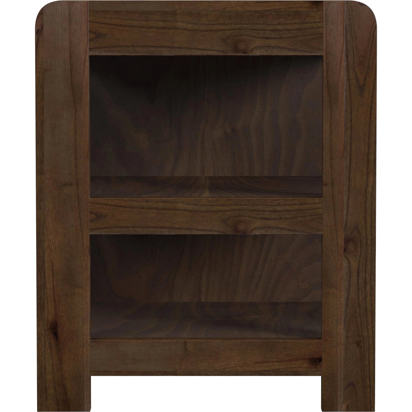 004 SI-2077766 | Closeup | Hanover 44" TV Stand by Butler Specialty Company in dark brown and walnut. Made from meliaceae wood (mahogany) , mdf , walnut veneer in a modern style.