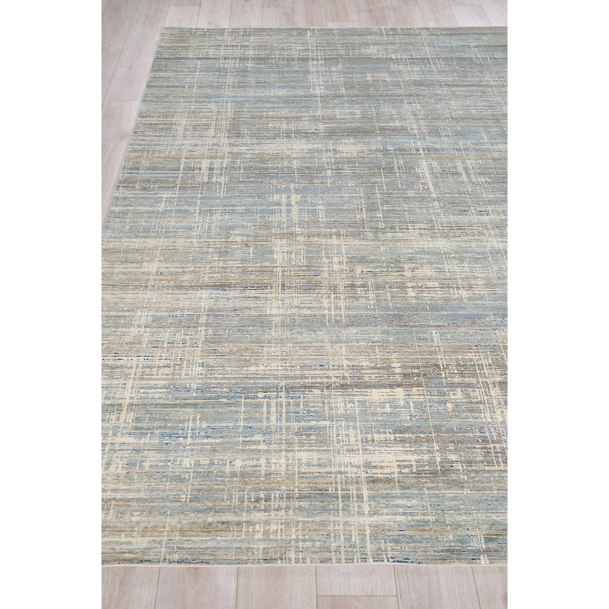 Mercuri 5684 Rug by Exquisite Rugs in light blue, blue. Made from acrylic, viscose in a unique style.