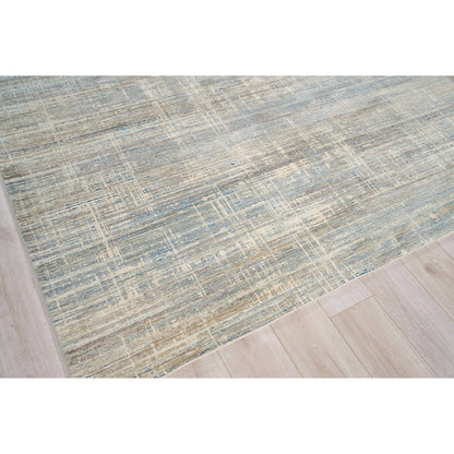 Mercuri 5684 Rug by Exquisite Rugs in light blue, blue. Made from acrylic, viscose in a unique style.