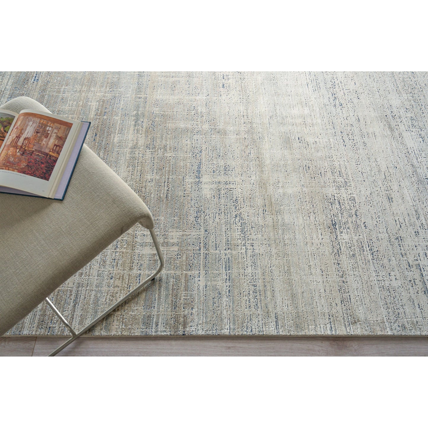 005 SI-2101764,SI-2101765 | Lifestyle | Mercuri 5684 Rug by Exquisite Rugs in light blue, blue. Made from acrylic, viscose in a unique style.