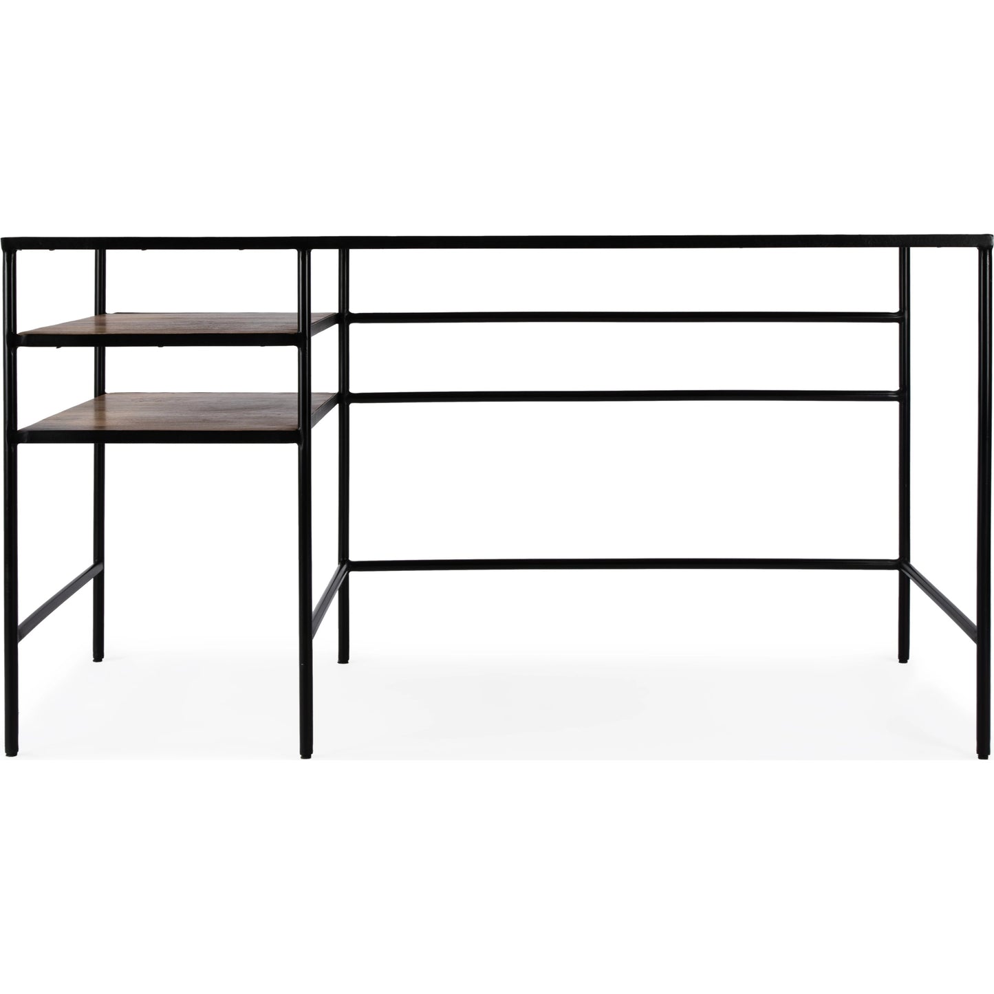 004 SI-2077770 | Additional Silo | Jensen Iron and Wood Writing Desk by Butler Specialty Company in light brown and natural mango. Made from iron, mango wood in a modern style.