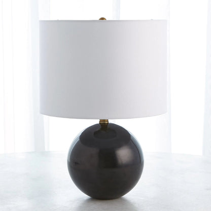 Marble Sphere Lamp by Global Views. Made from marble in a modern style.
