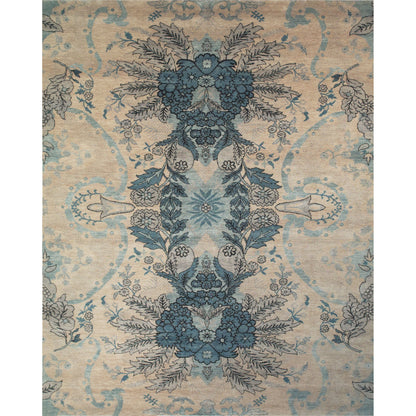 Vivendi Premium Wool Rug - 6402F by Feizy in ivory, gold. Made from wool in a unique style.