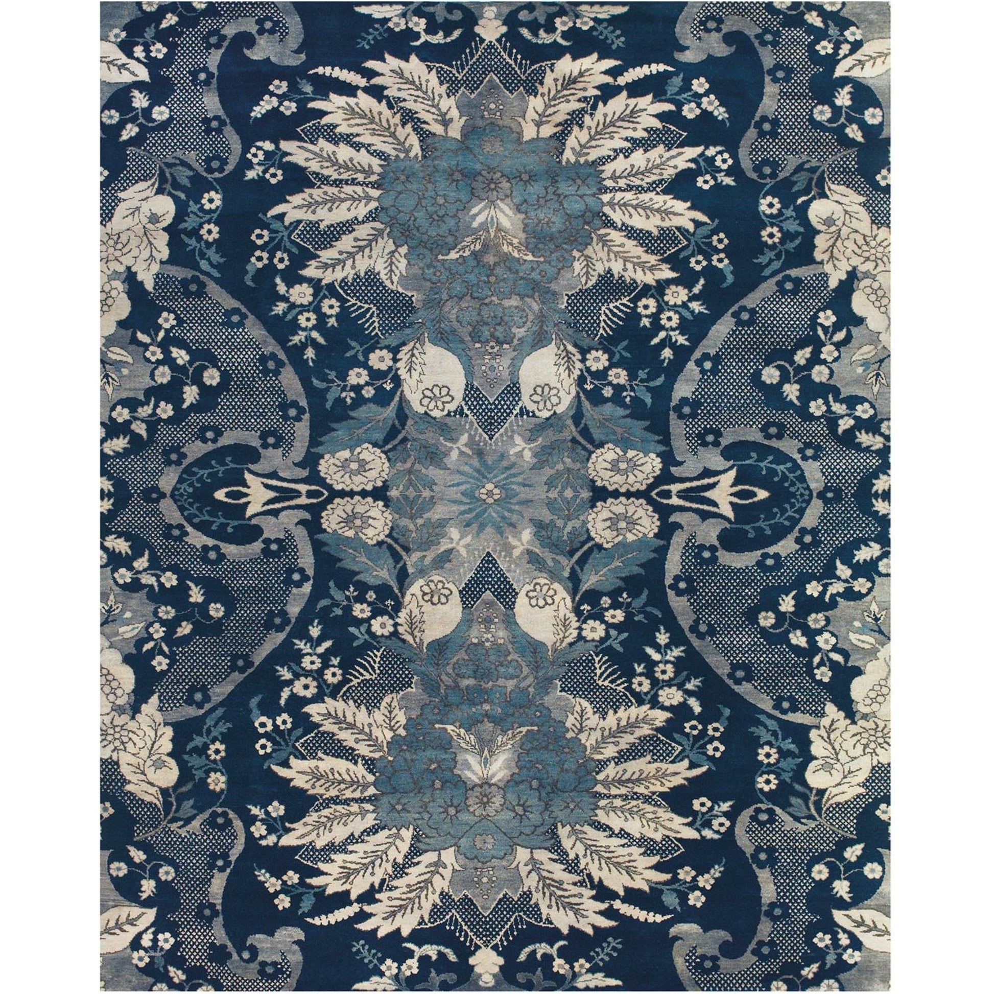 Vivendi Premium Wool Rug - 6402F by Feizy in ivory, gold. Made from wool in a unique style.