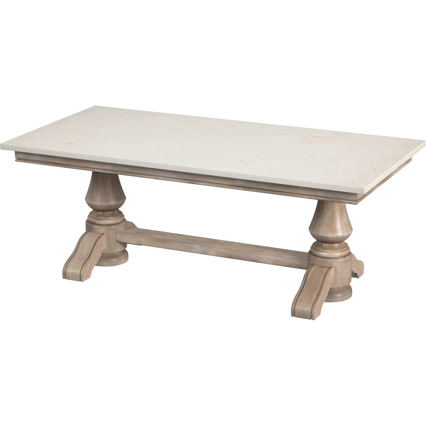 001 SI-2077775 | Additional Silo | Danielle Coffee Table by Butler Specialty Company in tan, beige and sandalwood beige. Made from marble, mahogany wood, mdf in a traditional style.