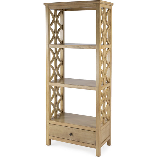 Lorena Etagere Bookcase by Butler Specialty Company. Made from poplar solids, cherry veneer, fiberboard in a transitional style.