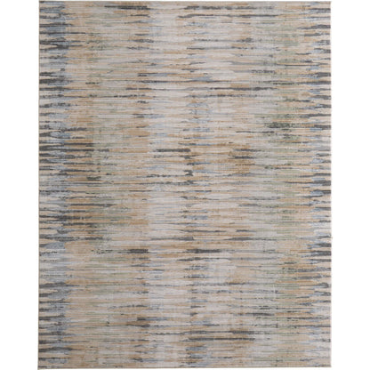 Greenwich Stripes GRW39U4F Rug by Feizy in ivory, tan, blue. Made from polypropylene, polyester in a unique style.