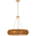 Urchin 6 Light Pendant by Varaluz. Made from steel in a unique style.