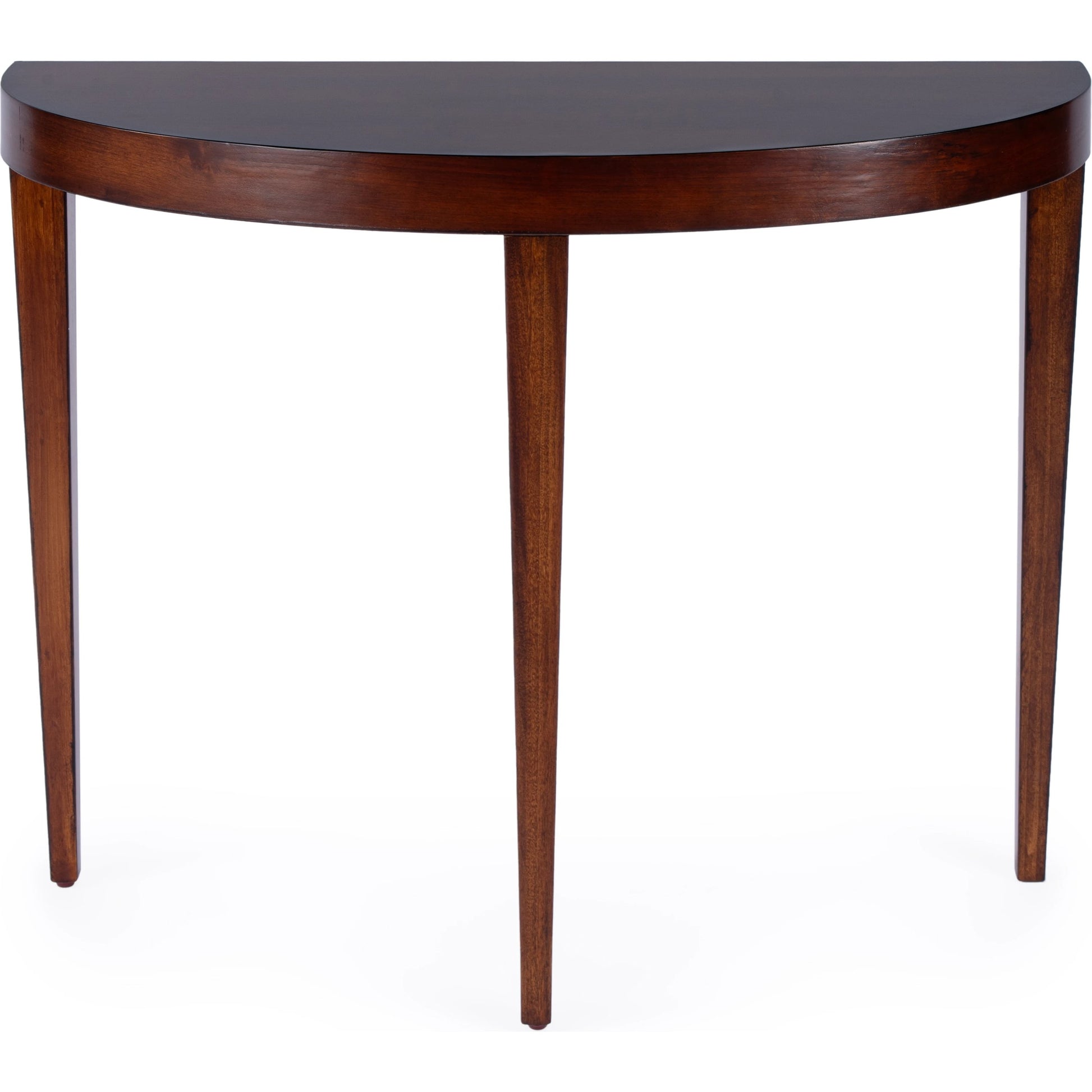 Ingrid Console Table by Butler Specialty Company. Made from poplar solids, veneer, fiberboard in a modern style.