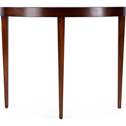 Ingrid Console Table by Butler Specialty Company. Made from poplar solids, veneer, fiberboard in a modern style.