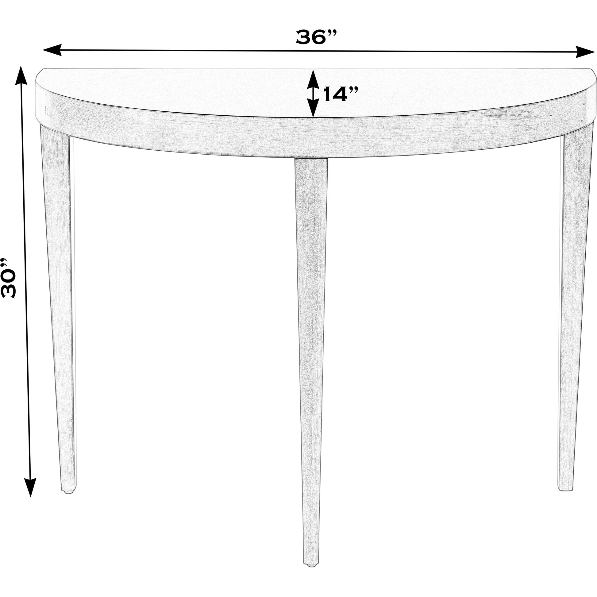 Ingrid Console Table by Butler Specialty Company. Made from poplar solids, veneer, fiberboard in a modern style.