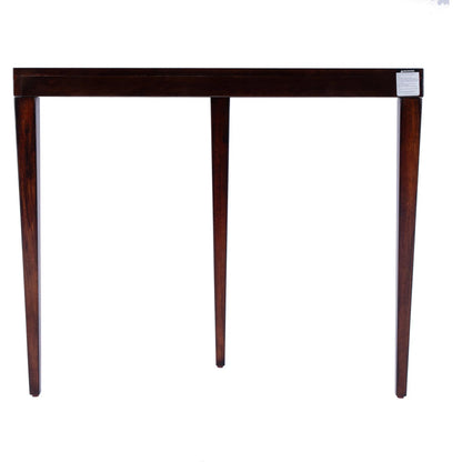 Ingrid Demilune Console Table by Butler Specialty Company in brown. Made from poplar solids, veneer, fiberboard in a traditional style.
