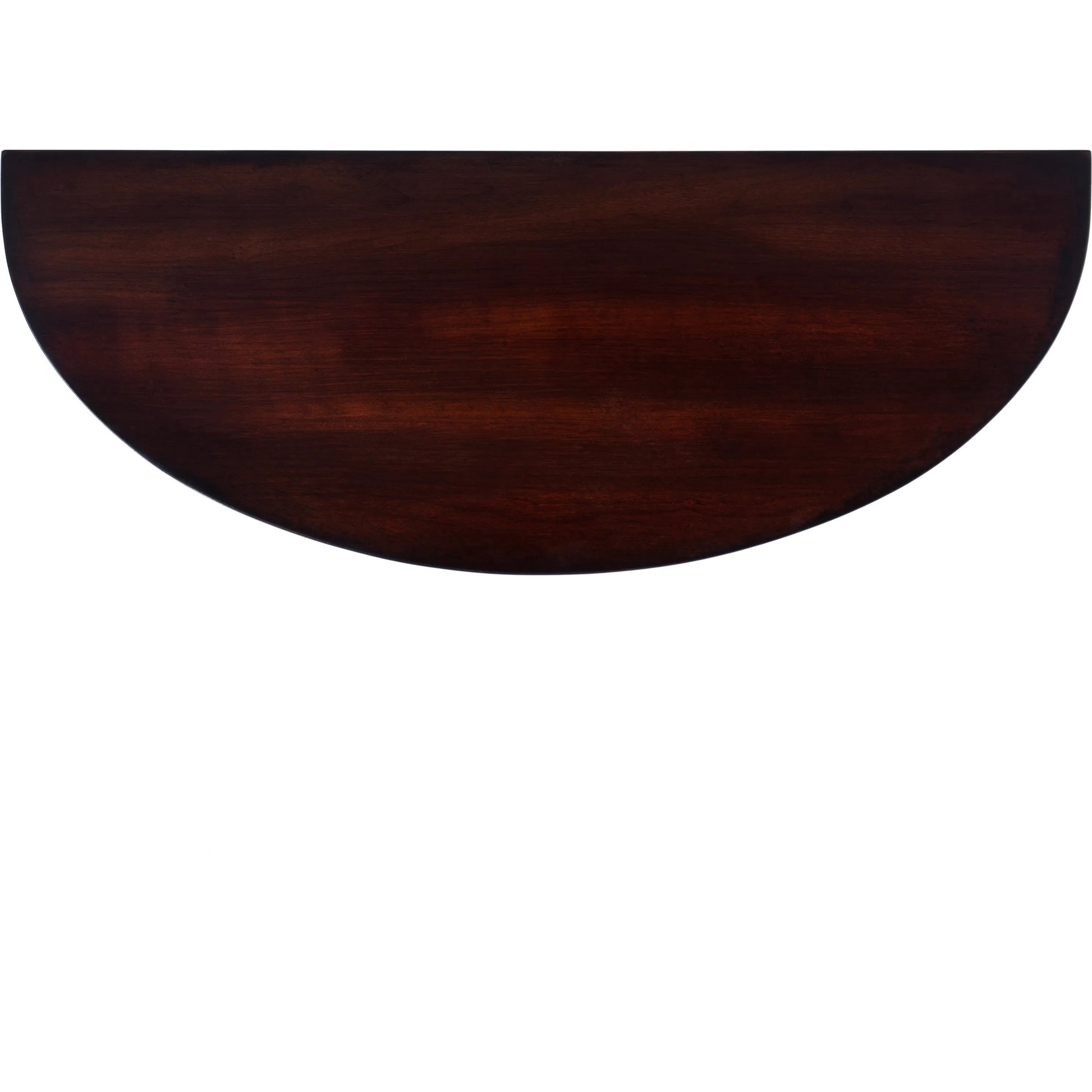 Ingrid Demilune Console Table by Butler Specialty Company in brown. Made from poplar solids, veneer, fiberboard in a traditional style.