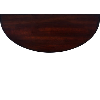 Ingrid Demilune Console Table by Butler Specialty Company in brown. Made from poplar solids, veneer, fiberboard in a traditional style.