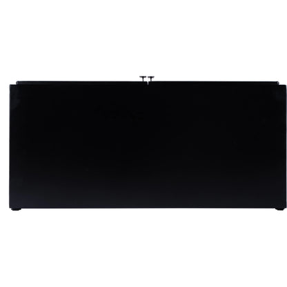 Hoxton Ribbed Glass Accent Cabinet by Butler Specialty Company in black and black metal. Made from iron: 80%, glass: 20% in a modern style.