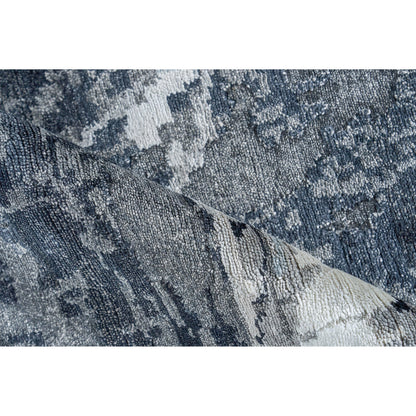 Floor Art Rug by Exquisite Rugs. Made from bamboo silk in a unique style.