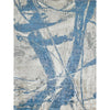 Ivory, Light Blue / 1' x 1'6"