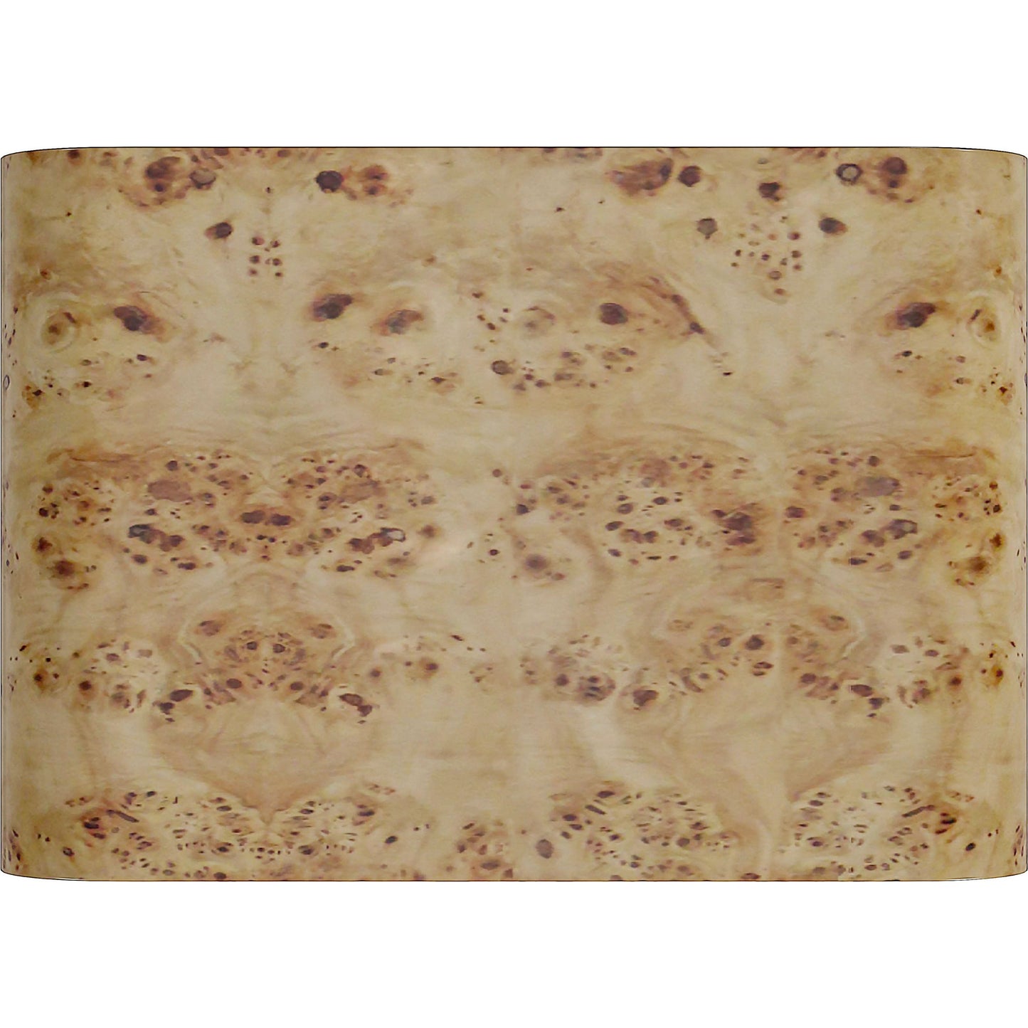 006 SI-2077795 | Closeup | Cora 2 Drawer Nightstand by Butler Specialty Company in light brown and light burl. Made from rubberwood solids, mappa burl veneer, mdf in a transitional style.