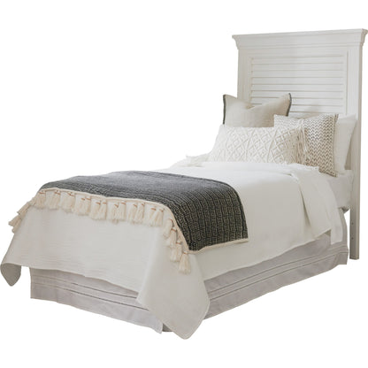 Royal Palm Louvered Headboard by Tommy Bahama Home in plantation. Made from unique in a cottage & farmhouse style.