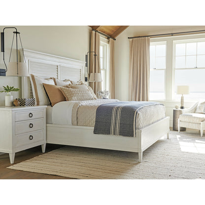 Royal Palm Louvered Headboard by Tommy Bahama Home in plantation. Made from unique in a cottage & farmhouse style.