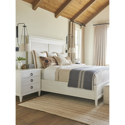 Bonita Nightstand by Tommy Bahama Home in white. Made from unique in a cottage & farmhouse style.