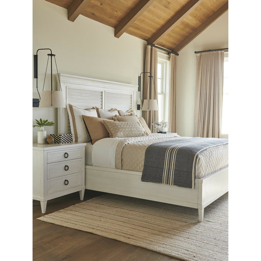 Royal Palm Louvered Headboard by Tommy Bahama Home in plantation. Made from unique in a cottage & farmhouse style.