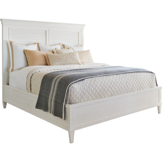 Royal Palm Louvered Headboard by Tommy Bahama Home in plantation. Made from unique in a cottage & farmhouse style.