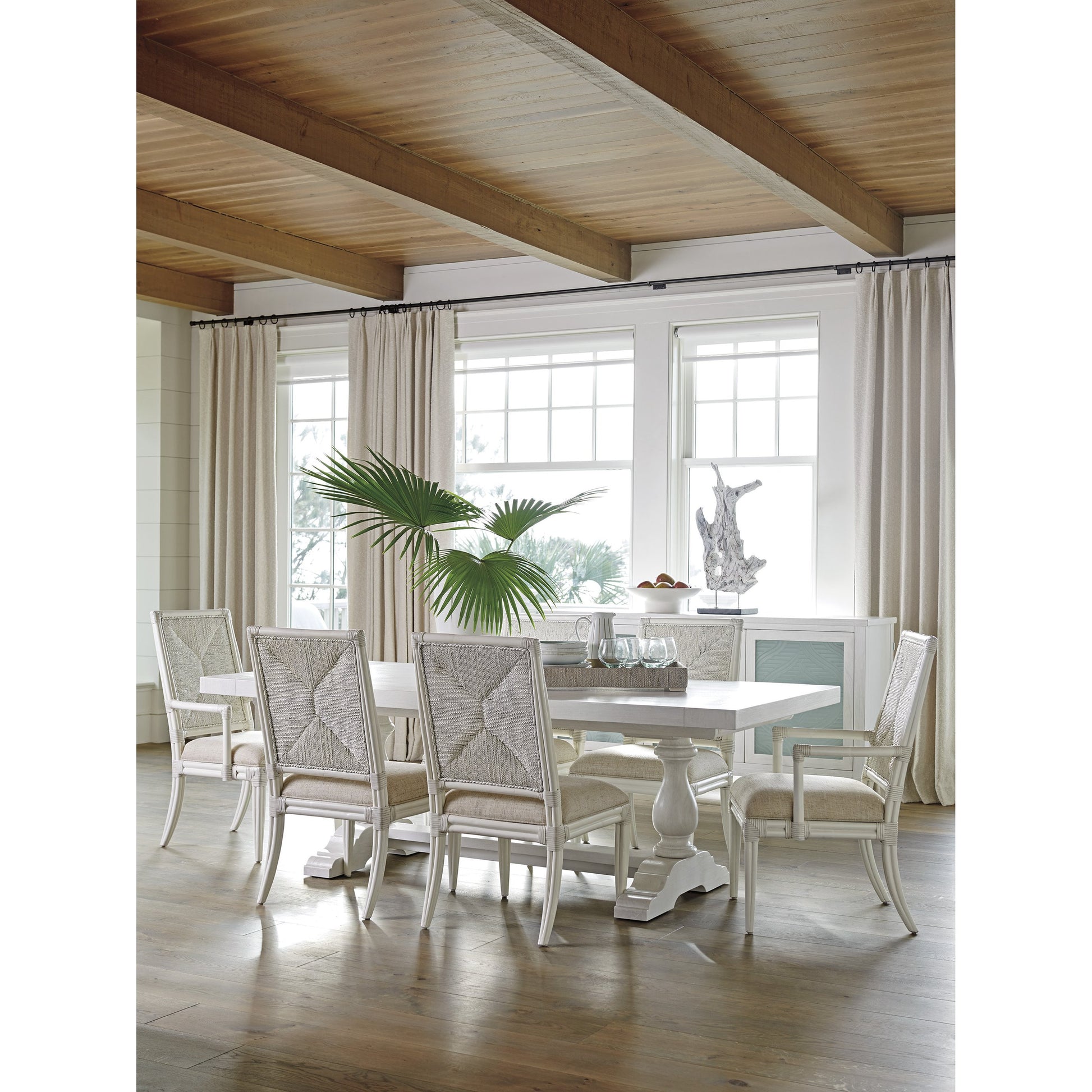 Captiva  Dining Table by Tommy Bahama Home. Made from unique in a transitional style.