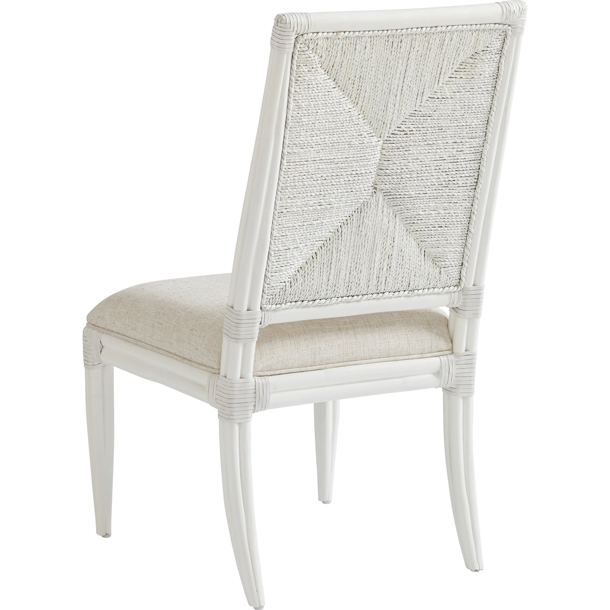 Regatta Side Chair by Tommy Bahama Home. Made from striped in a transitional style.